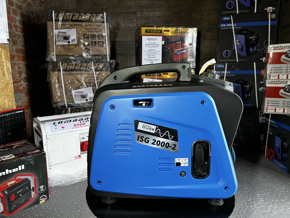Генератор інверторний Gude ISG 2000-2/2 кВт однофазний, ручний стартер