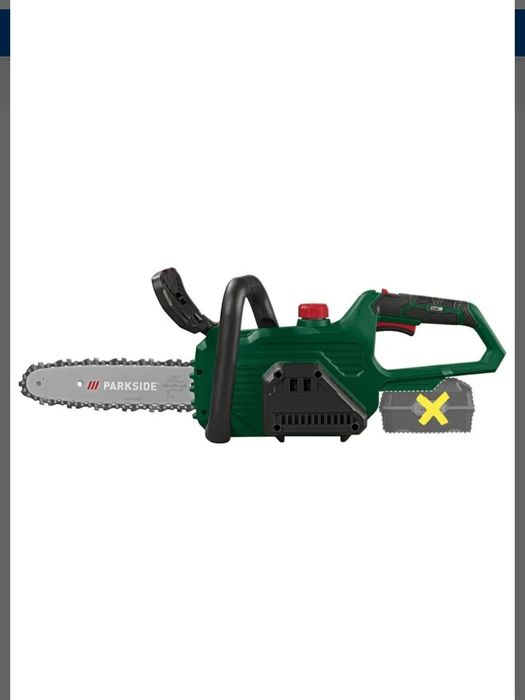 Motosserra recarregável de 20V parkside