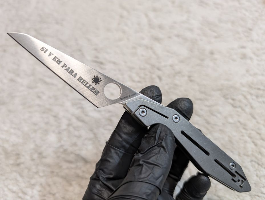 Складний ніж Spyderco NAND M398 titanium C270TIP оригінал