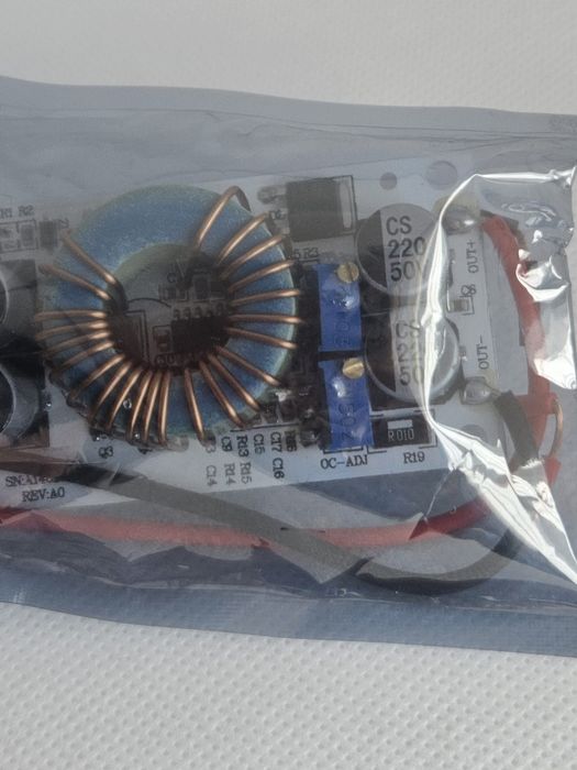 Przetwornica podwyższająca DC-DC 10A 8–48V → 12–50V | NOWA