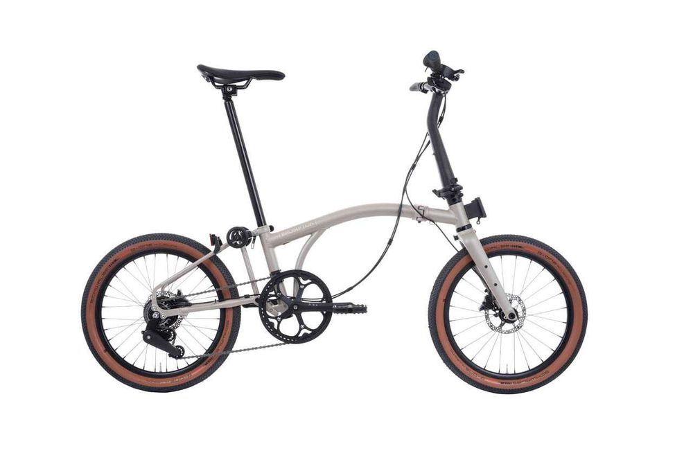 Rower składany Brompton G-line S8R, White, składany gravel. Raty 0%