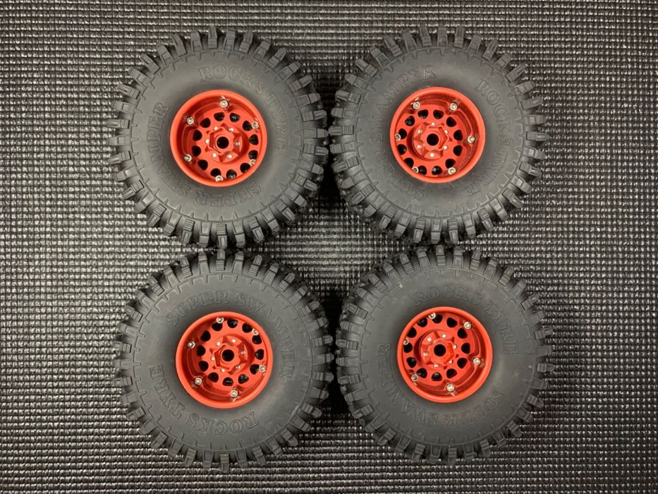 KOLA 1.9 Opony Felgi Axial SCX10  Traxxas TRX4 MST ELEMENT Hpi RC