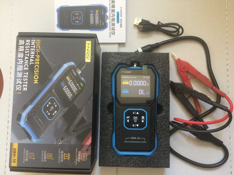 Прибор для измерения внутреннего сопротивления АКБ