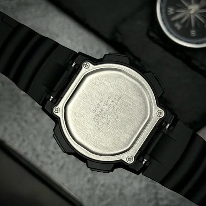 Чоловічий годинник Casio AE-1000W-1A Original | Світовий час | 100 м водозахист