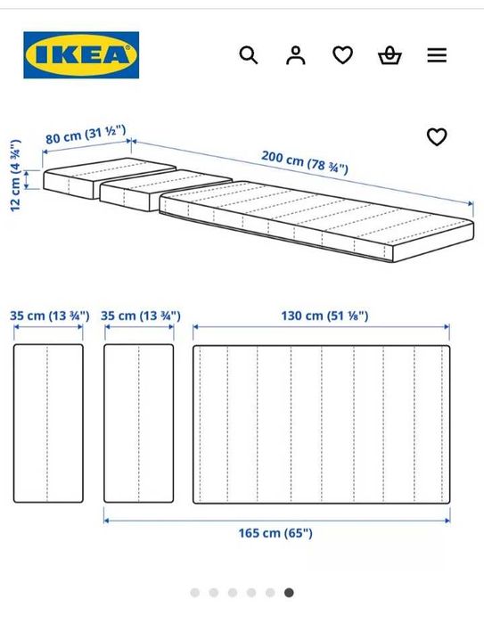 Cama extensível Sundvik Ikea64861417534467123