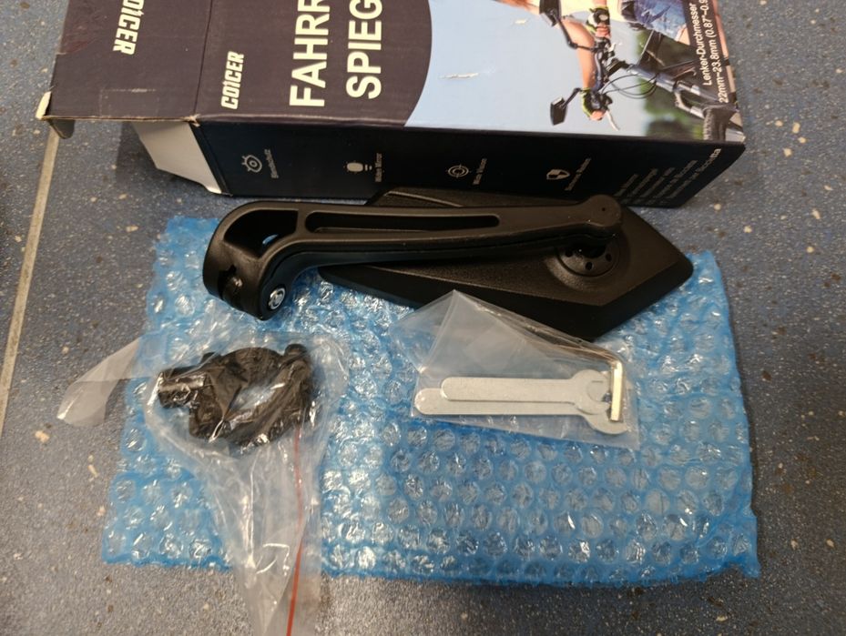 Nowe Lusterko Rowerowe COICER | Regulacja 360° | Solidne