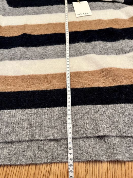 Nowy sweter z wełny merynosów marki Six Ames
