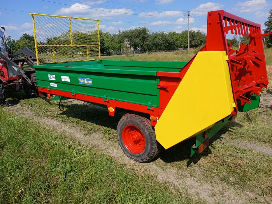 Продам 2 х осний гноєрозкидач