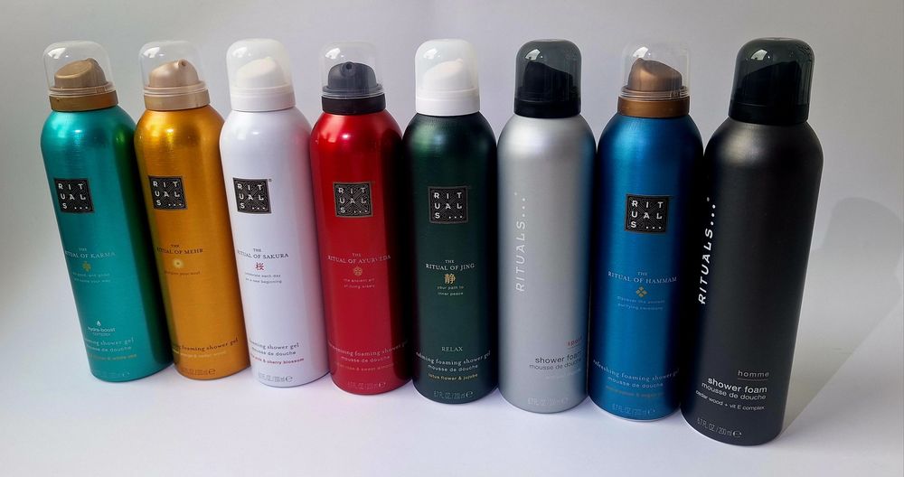 Rituals гель пінки/ олійка для душа 200ml