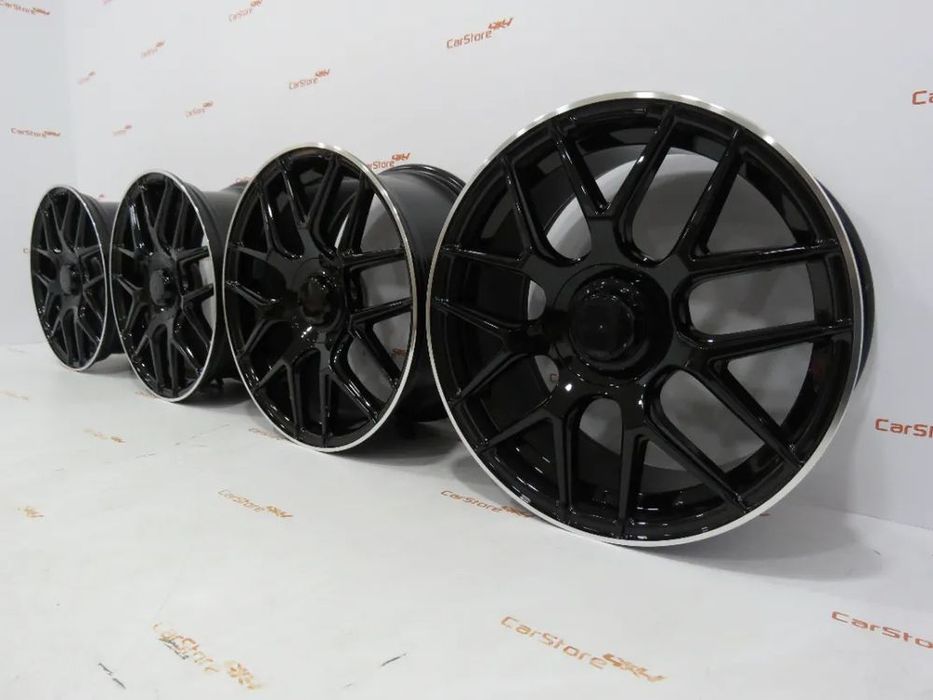 Jantes Look Mercedes GLE 19 x 8 et 42 + 9 et 45 Gloss BLack