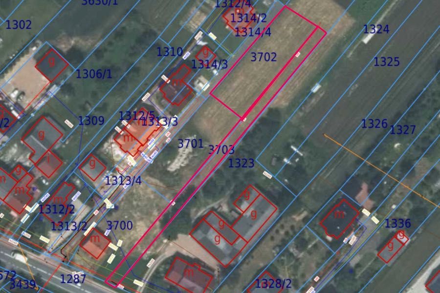 Sprzedam działkę budowlaną o powierzchni 9,39 ar, Kaszów (gmina Liszki) - Widok 3