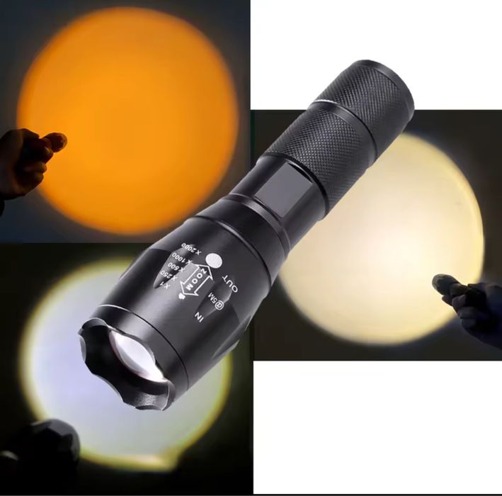 Фотоліхтар Фонофонарь на 3 режима з акумулятором