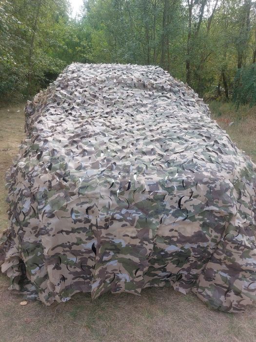 Маскувальна сітка "темна суха трава"  6х5 (30 м.кв.) та 6х8 (48м.кв.)