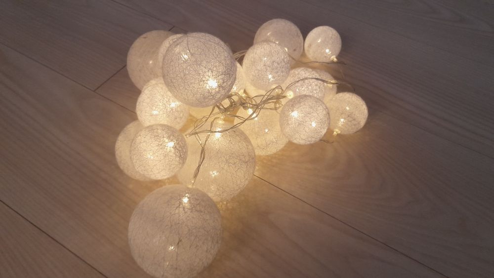 Lamki światełka na baterie 3 metry