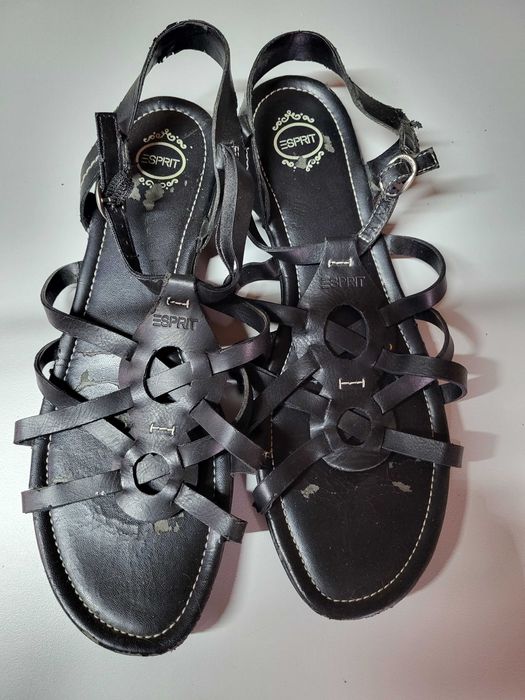 Sandalias Romanas Esprit e Sapatilhas S. Oliver - 39 (Como novas)