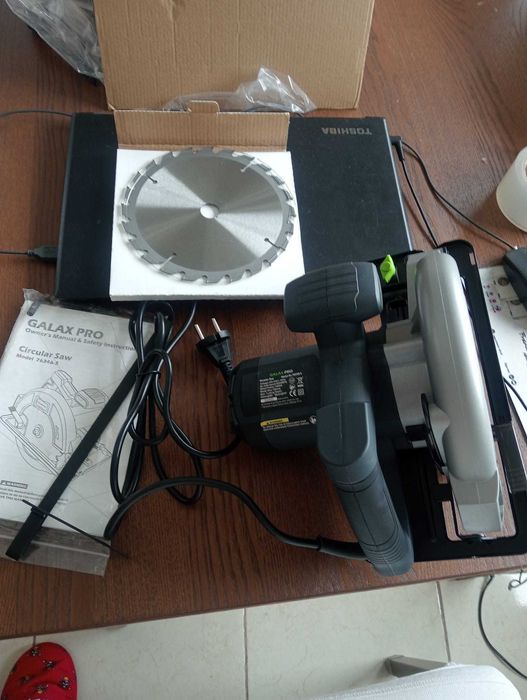 Serra Circular Galax Pro 1400W 6000 RPM – Mod. 76346-3 – NOVA