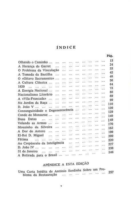 "Ao Ritmo da Ampulheta" de António Sardinha