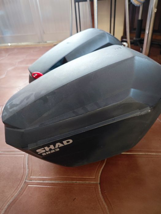 Malas Laterais Shad + Capacete L52 Rapid II