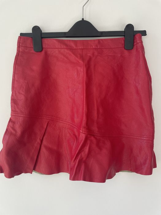 Ekoskóra - spódnica mini