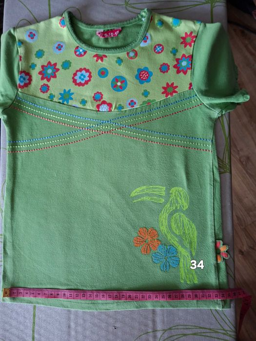 T-shirt bluzka zielona