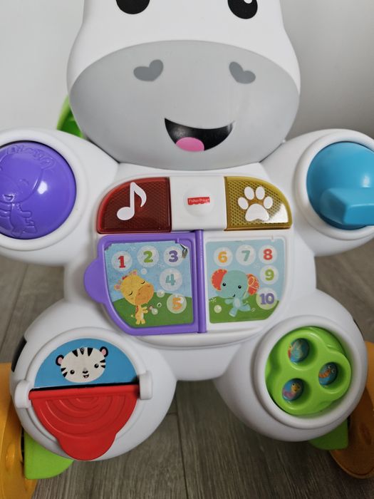 Pchacz / jeździk interaktywny Zebra Fisher-Price