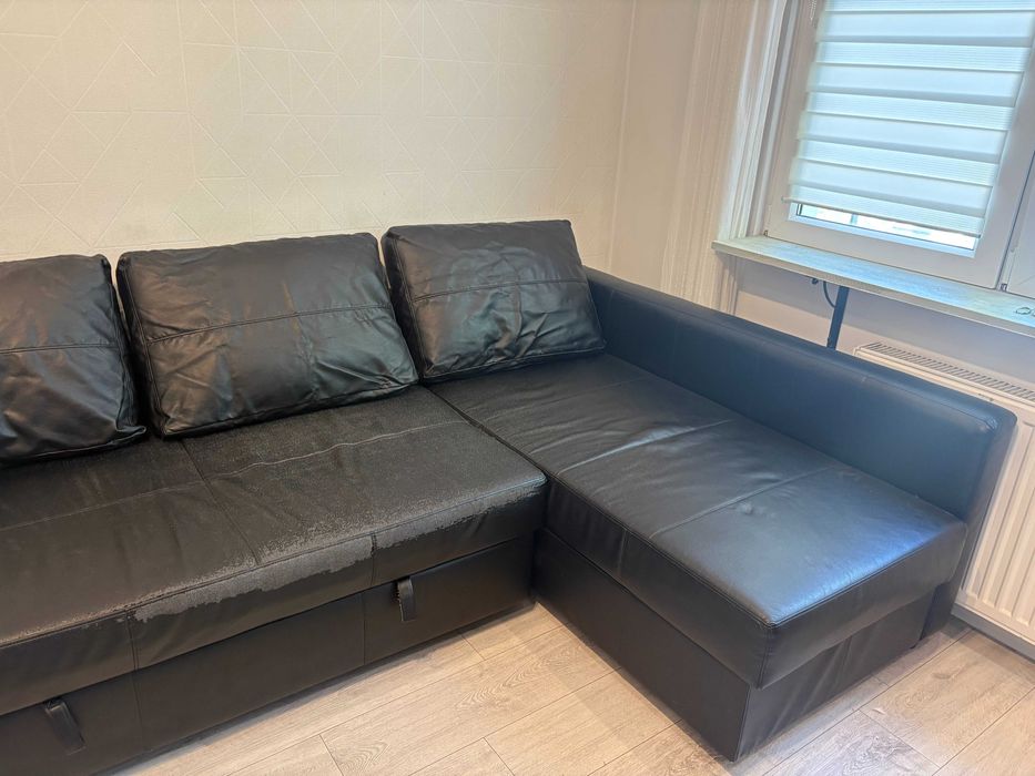 sofa rozkładana rogowa z funkcją spania IKEA