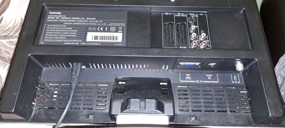 TOSHIBA телевізор - монітор.