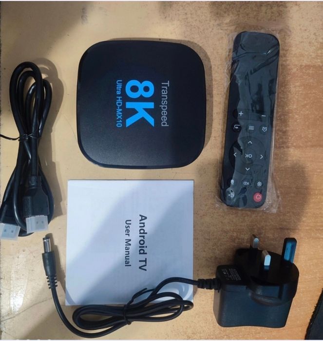 Android TV Box Transpeed 8K Ultra HD-MX10, стан відмінний