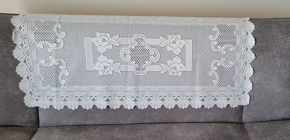 Bieżnik biały 120x60