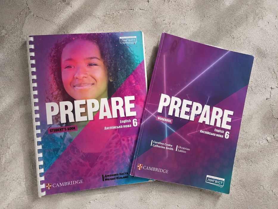 prepare 6 workbook - купити книги, журнали - Ціна на OLX.ua