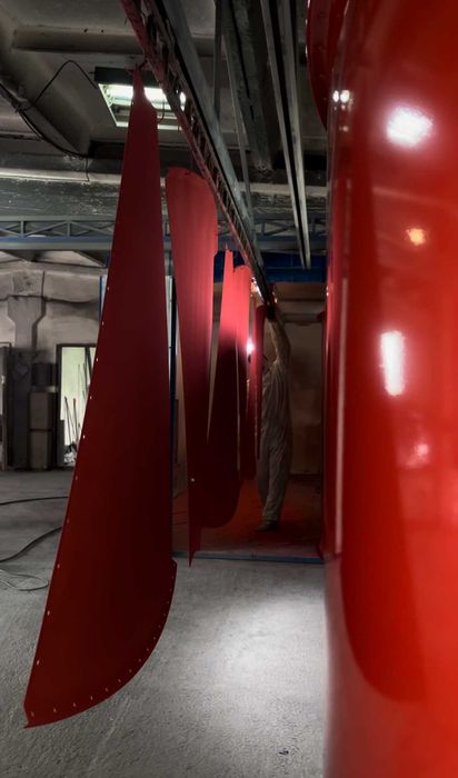 Порошкове фарбування металевих виробів Очищення від іржі Пісочка Цинк