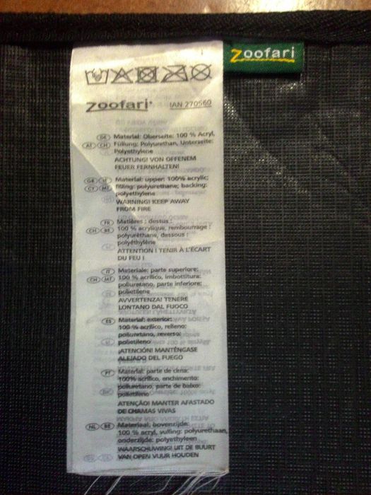 Cobertura, Capa para o carro para transporte de animais.