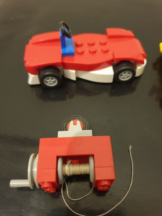 lego  barcos bote carrinho manivela palmeira