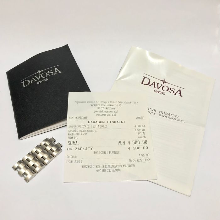 Davosa Argonautic 1027.2-T25 Automatic 300m, szafir, jak nowy