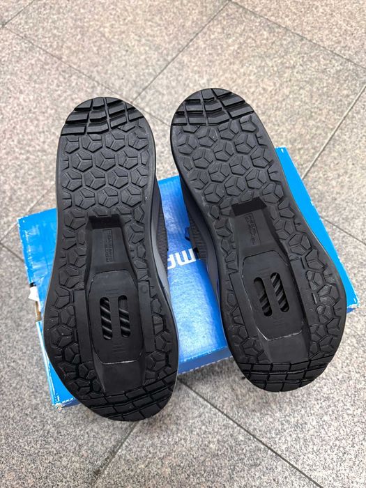 Sapatos Ciclismo Shimano SH-AM701 Cinza/Azul