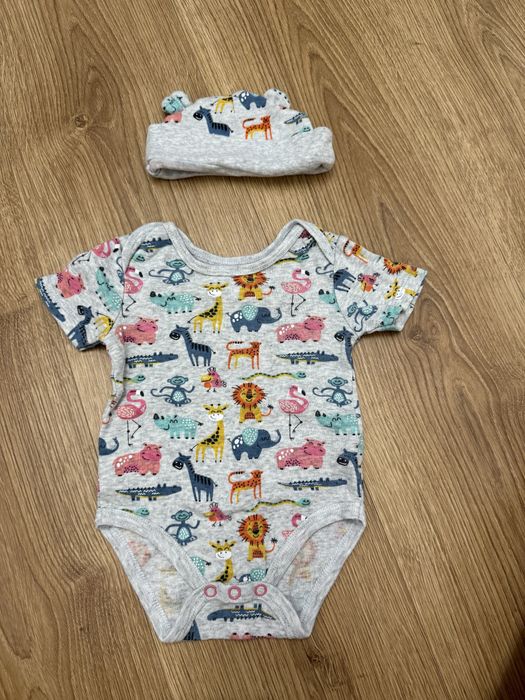 Body z czapeczką r.62/68