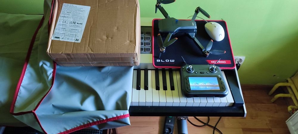 Dron  L-600 Max Pro 3-Osiowy Gimbal      NOWY nowy