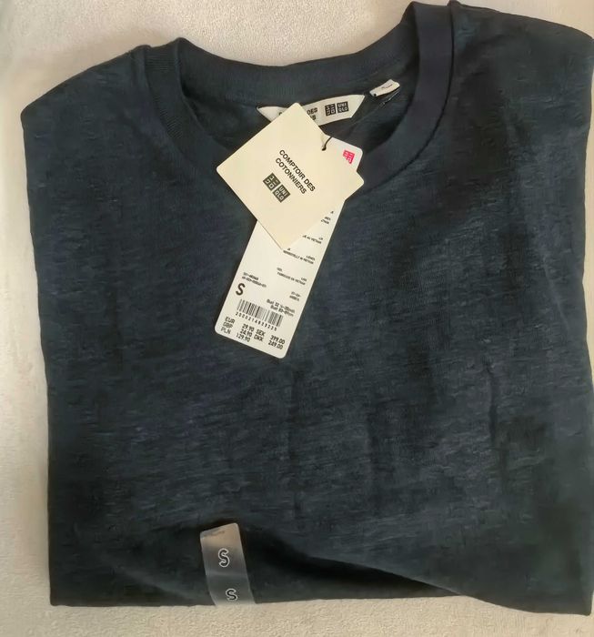 Uniqlo футболка 100% льон, нова