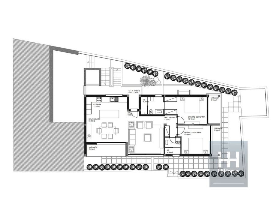 Apartamento T2 Novo com Vista Mar Edifício Bela Vista, Funchal