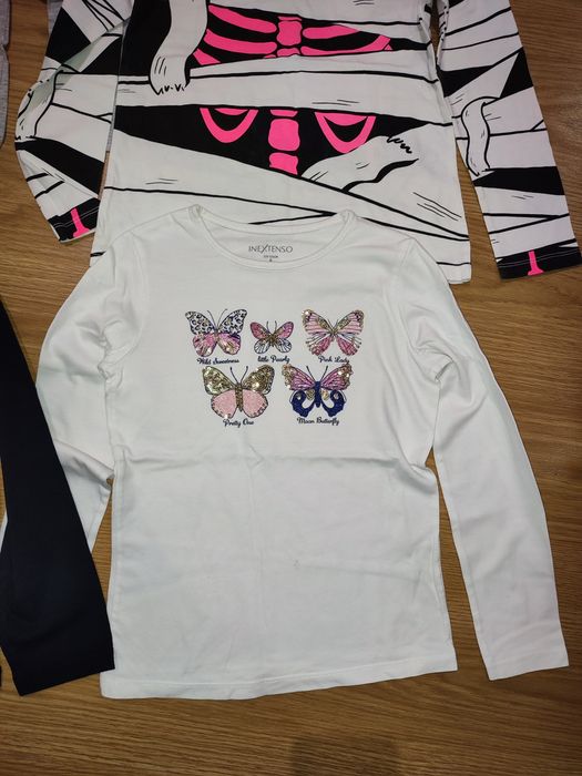 Blusas manga comprida menina - 7-9 anos