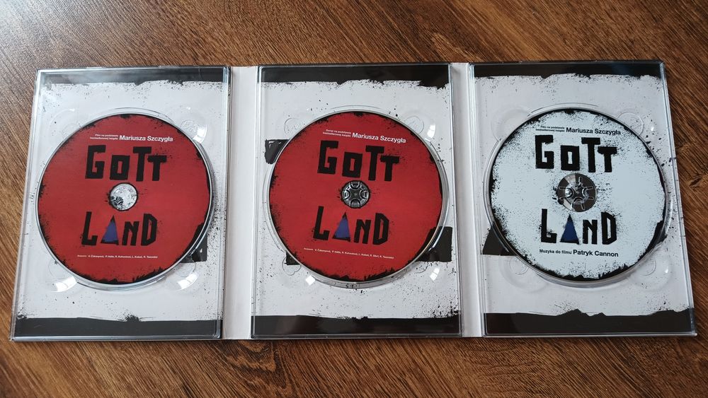 GOTTLAND - 3 DVD / Mariusz Szczygieł / Film, Serial, Muzyka / NOWY