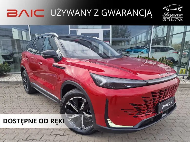 BAIC 7 Kamery 360 / Masaże i Wentylacja Foteli / el. Klapa / Szyberdach