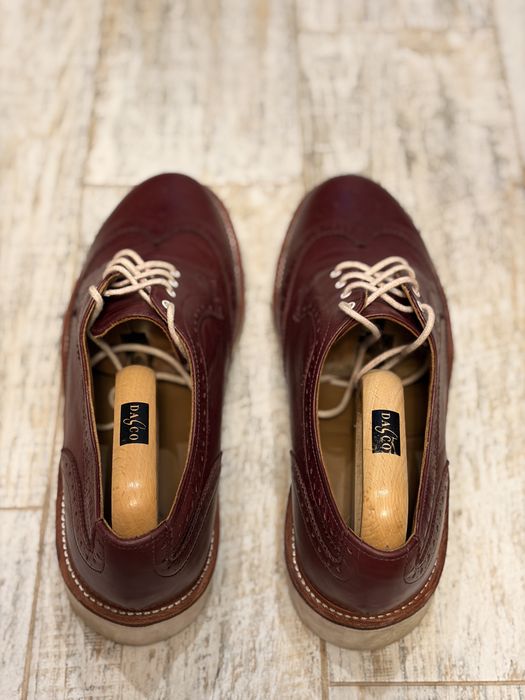 Чоловічі шкіряні туфлі броги Dr. Martens Carrington (Оригінал, 43 розмір)