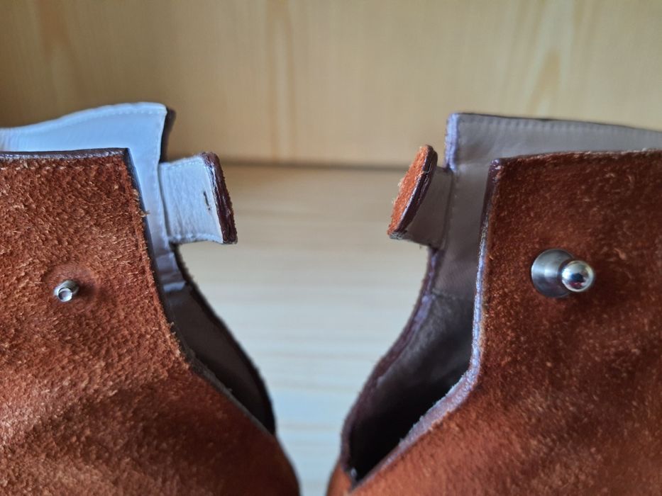 Продаю замшеві ботильйони дизайнерки Sneshana Nekh, розмір 39