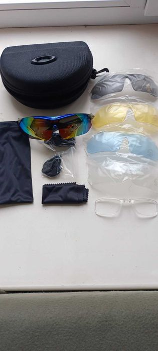 Сонцезахисні спортивні окуляри Oakley/ велоокуляри/ для бігу