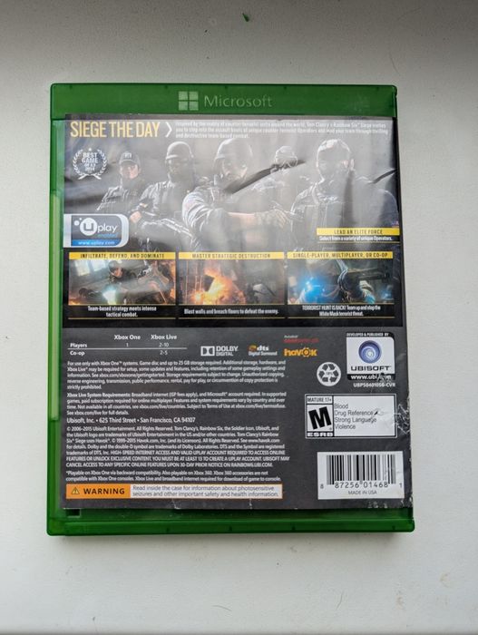 Rainbow Six Siege ігри игры диски на Xbox one series x s