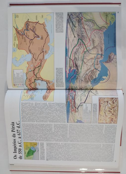 Atlas Histórico - livro novo caixa original - direção Veríssimo Serrão