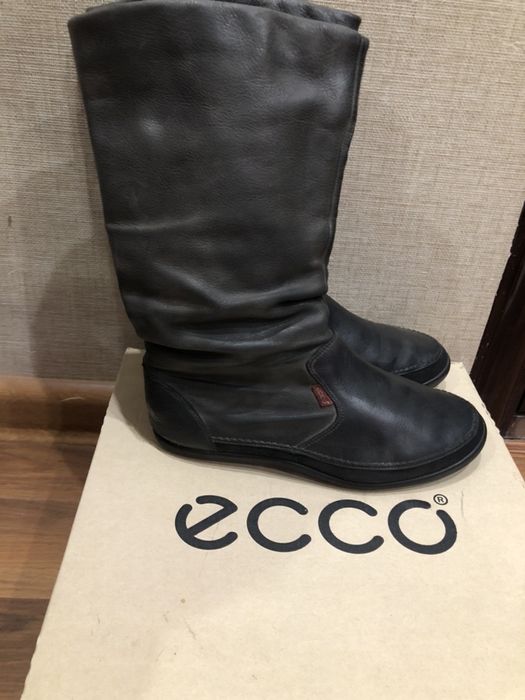Сапоги ECCO кожа еврозима