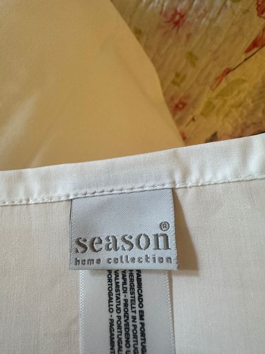 Lençóis e capas de edredon 100% algodão percal