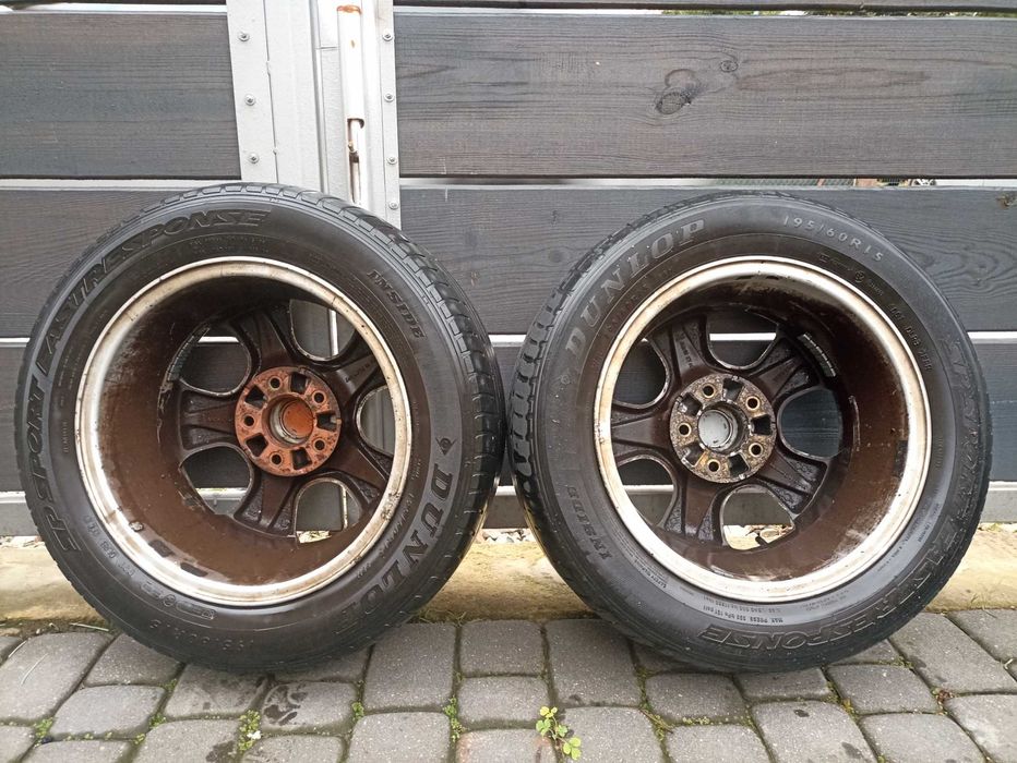 koła alufelgi opel astra g vectra meriva 5x110 opony 195/60 R15